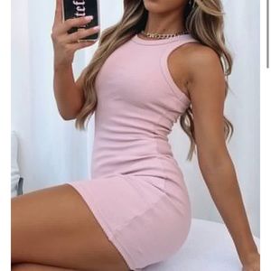 White fox boutique mini dress small